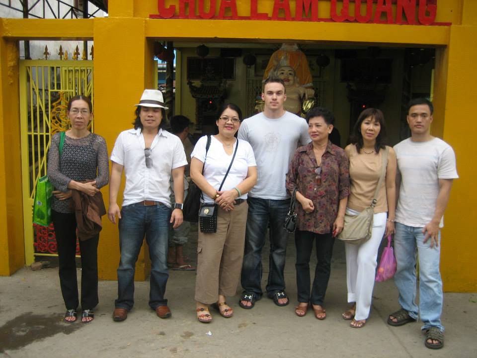 2012 – tại chùa Lâm Quang